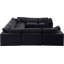 Canapé modulaire réversible en velours de 160 po de large Hutchenson-87141536
