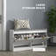 8 Pair Shoe Storage Bench