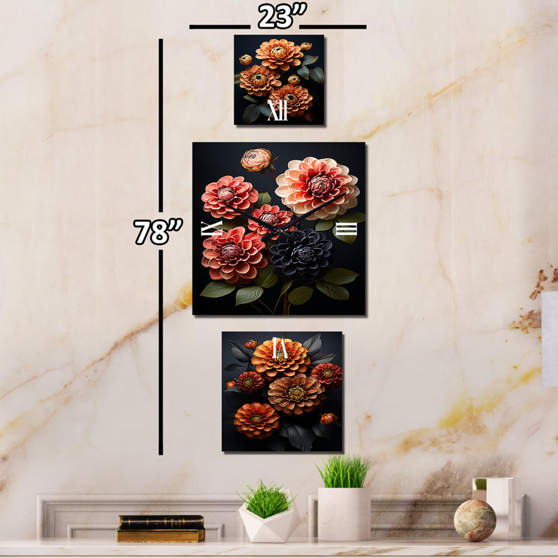 Horloge murale Jekiah