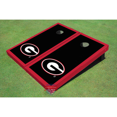 All American Tailgate Solid Wood Cornhole Set