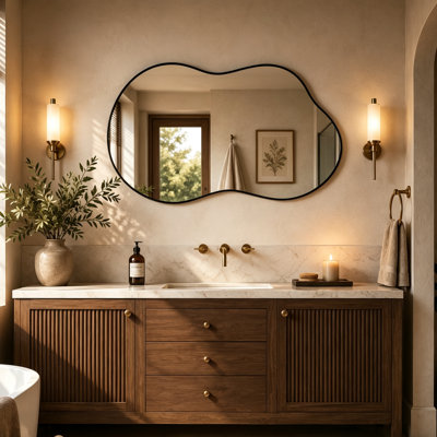 Miroir de salle de bain Asymmetric