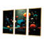 Caitlyn - ensemble de reproduction d'art mural paysage abstrait-108313959-108313967