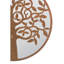 Edythe Wood Flat Wall Mirror