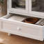 Buffet en verre arqué avec tiroirs Olmsted-408255561