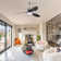 52'' ABS Blades Ceiling Fan With Lights And Remote