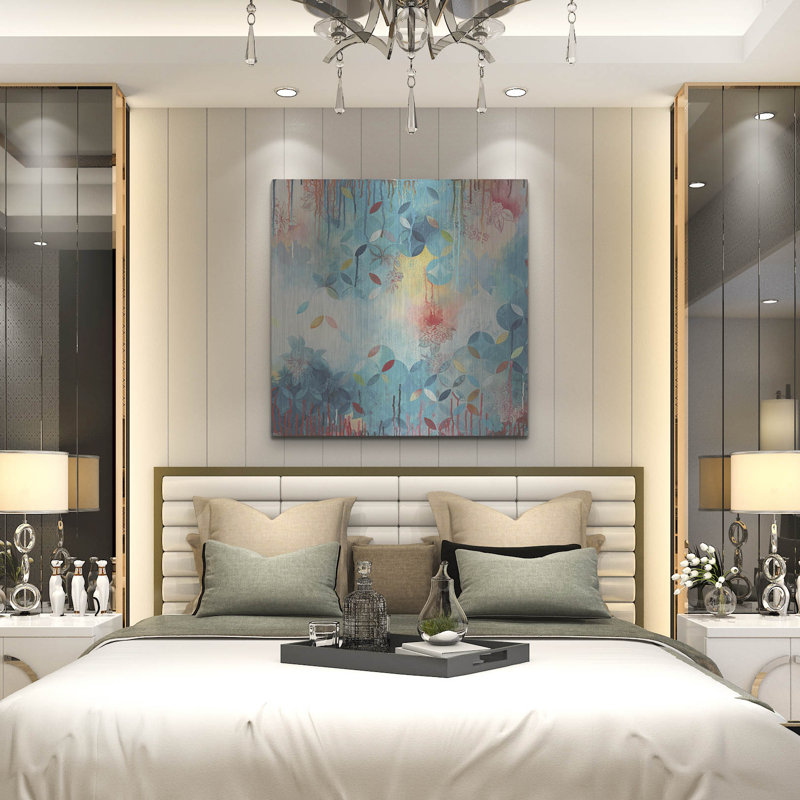 Art mural en métal «Tranquil Eden 1» par Heather Noel Robinson, Wrought Studio ™, H 36 po x l 36 po