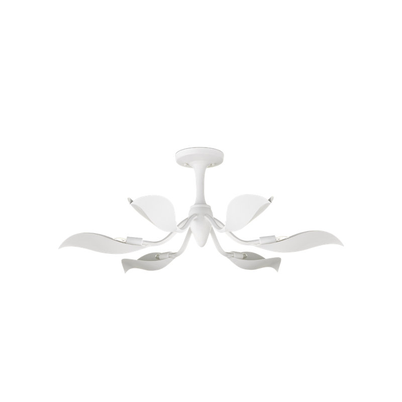 Snowflower Semi-Flush Mount