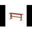 Banc Chelsea noir et noyer-1132852024