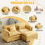 Aidon 2 Seater Chenille Sofa-1686542246