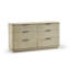 Water 6 - Drawer Solid Wood Dresser