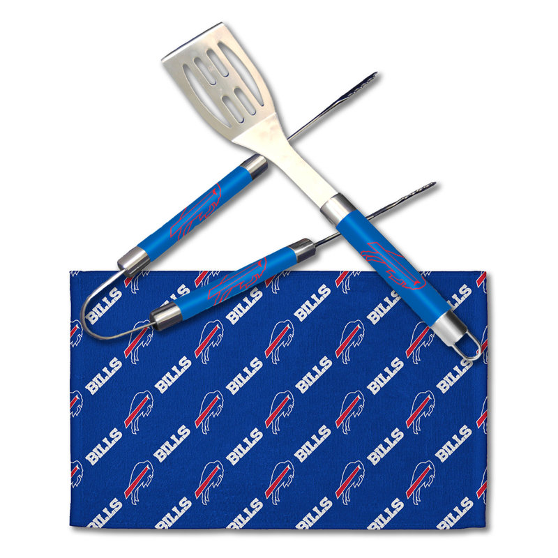 Ensemble d'outils de cuisson en acier inoxydable, Bills de Buffalo