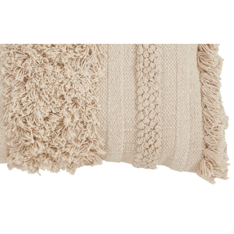 Housse et insert pour coussin lombaire en coton Max, 12 po x 20 po