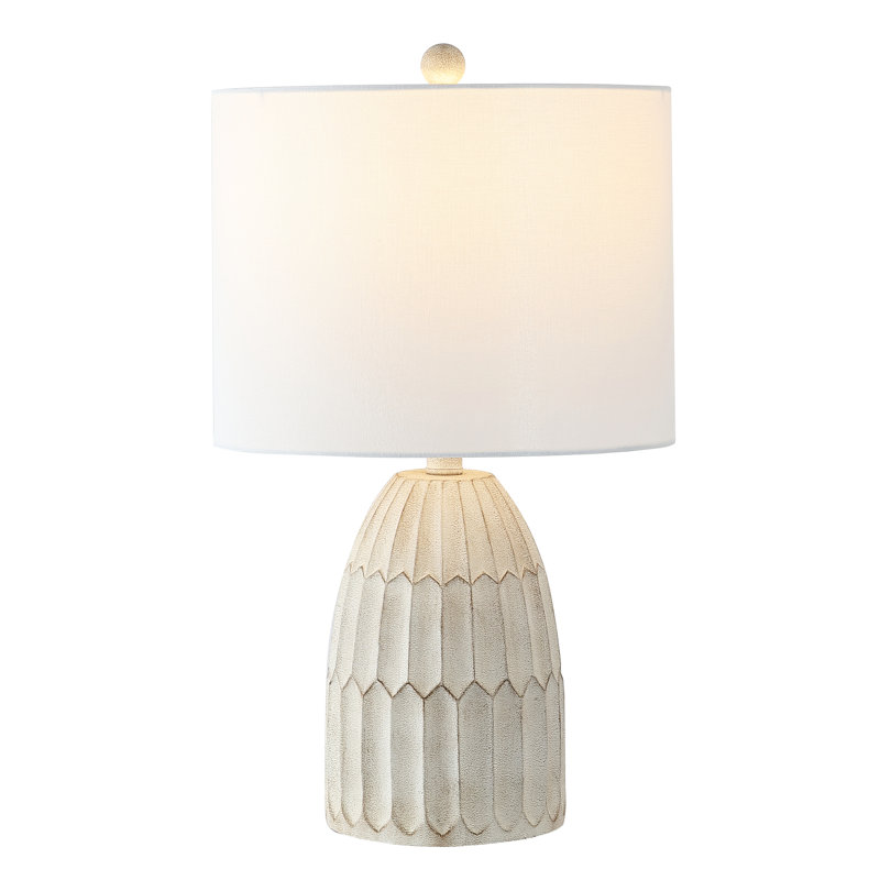 Lampe de table blanche antique 22 po Haslett