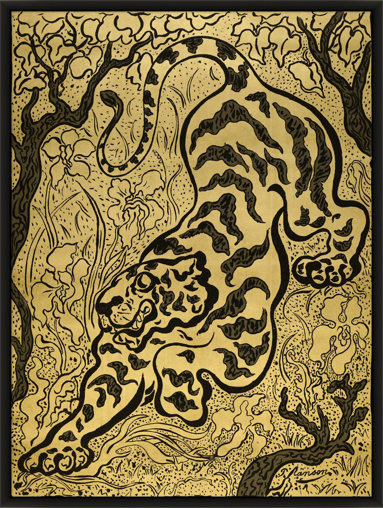 Wendover Art Group Tiger In The Jungle by Wendover Art Group Perigold