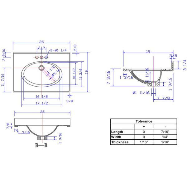 Dimensions du produit