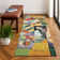 Premium Machine Washable Lubbers AMF1758 Abstract Rug