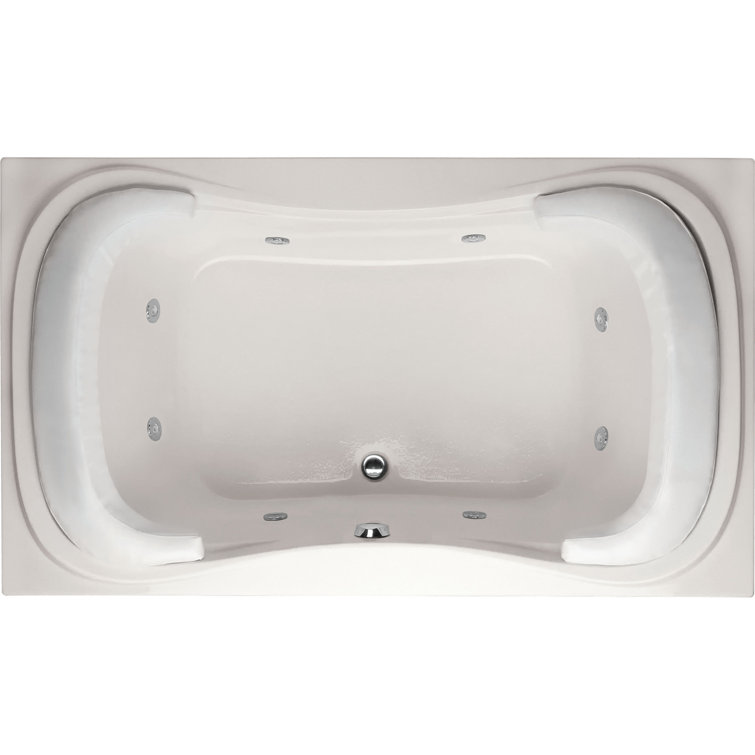 2 PERSON 72  Whirlpool bathtub, Jacuzzi bathtub, 2 person bathtub