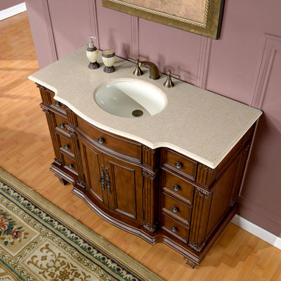 Albieris 48'' Single Bathroom Vanity with Top
