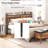 Morano 39.9"H Metal Headboard with Charging Station-1877705625-1816339926