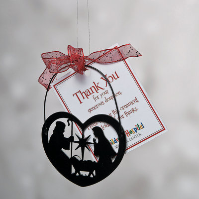 5.7'' Metal Hanging Figurine Ornament