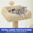 Gabrella 75 " H Cat Scratching Post-1096671560