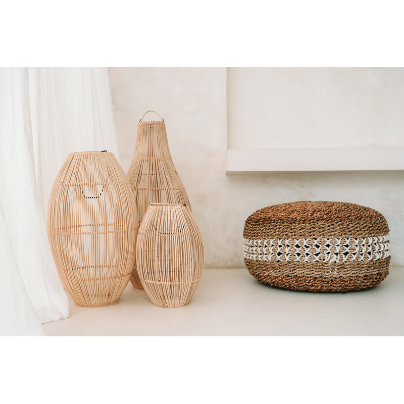 Crownsville 60cm Wide Pouf Ottoman