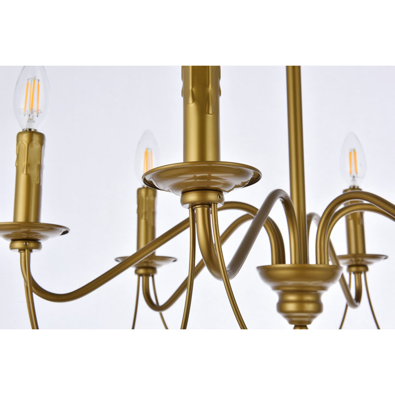 Kirksey 6 - Light Pendant, Brass