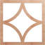 Médaillon de plafond 24 po x 24 po x P 15 3/8 po x P 3/8 po Statesman-63412322-63412327