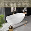 Baignoire de trempage autoportante 61 "x 29,5" 61