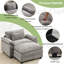 Canapé simple avec repose-pieds de 53 po Adonia Arale-741697412