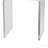 Acrylic End Table, 2 Pcs C-Shaped Lucite Side Tables, Clear Acrylic Side Table