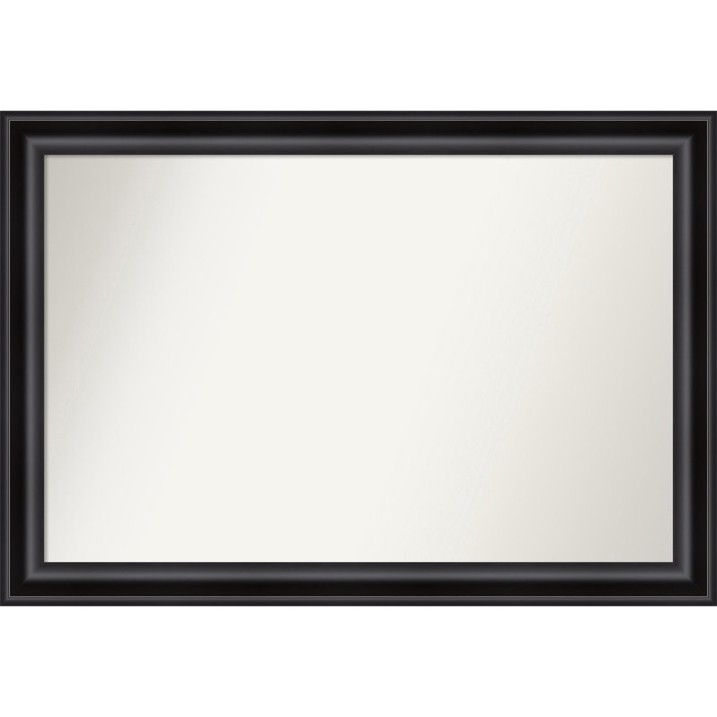 Miroir d'appoint mural en plastique Churchton, 35,75 po x 51,75 po
