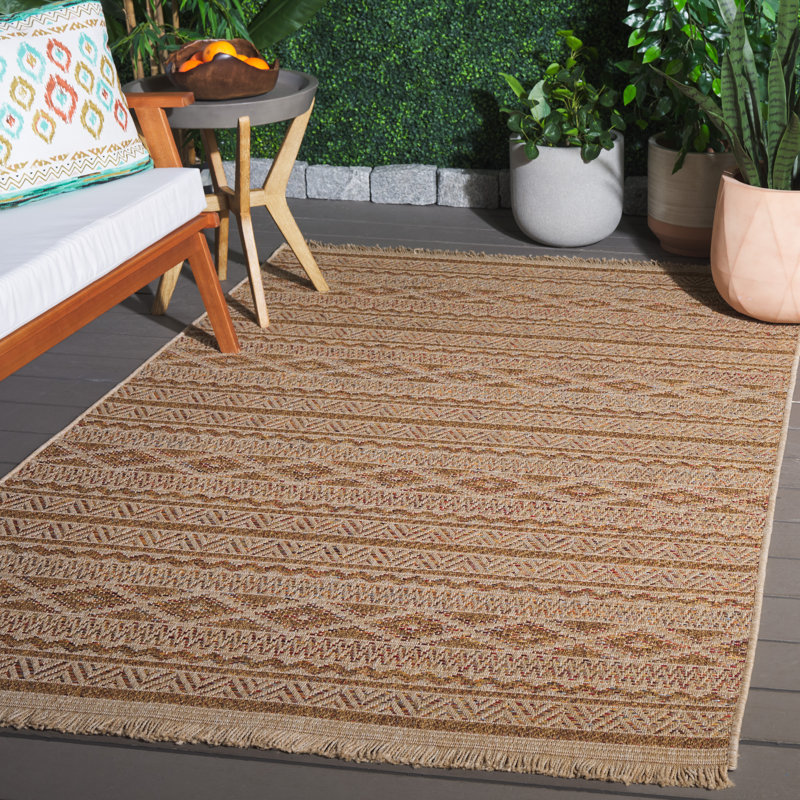 Larrell Wicker Performance Southwestern Rug, Rectangle 5'3" x 7'6"