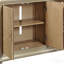 Console, modèle Sunburst pour hall d'entrée - Chêne naturel / taupe