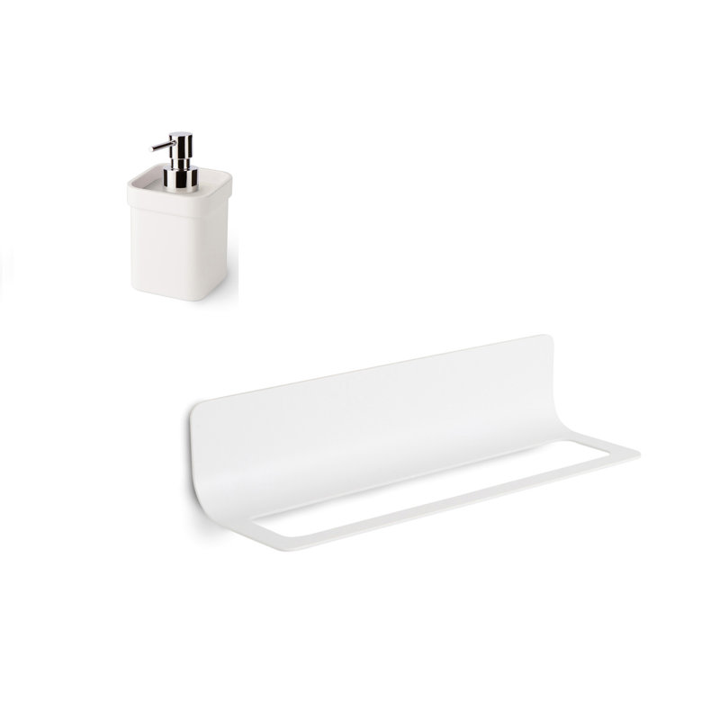 Curva 2 Piece Bathroom Hardware Set
