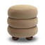 Repose-pieds en velours Stefanie-1363693279