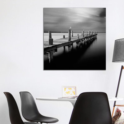 Time 1 Piece Wrapped Canvas Wall Art