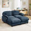 Canapé Cloud Feel avec repose-pieds amovible et tissu chenille-1835438828