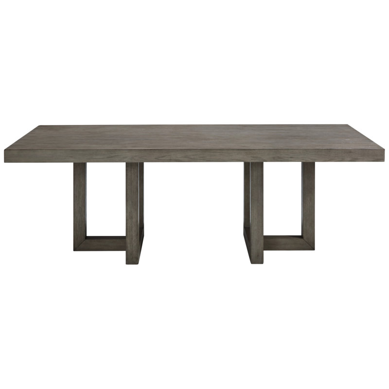 Fowler 40.13" Solid Oak Dining Table