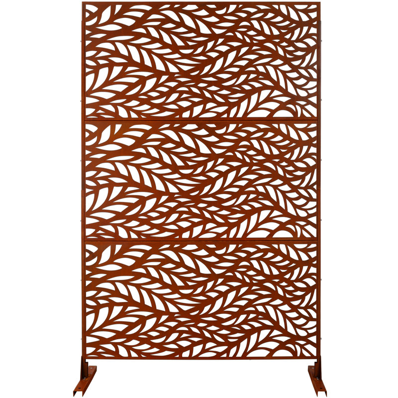 Paravent décoratif autoportant pour usage intérieur et extérieur