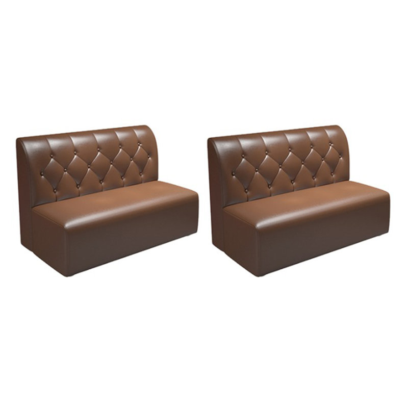 Banc rembourré en similicuir