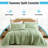 HLC.ME Weston - 3 Piece Quilt Set, Lightweight Bedspread Coverlet Set-105933761-105933759