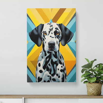 Dalmation Geometric - No Frame Print