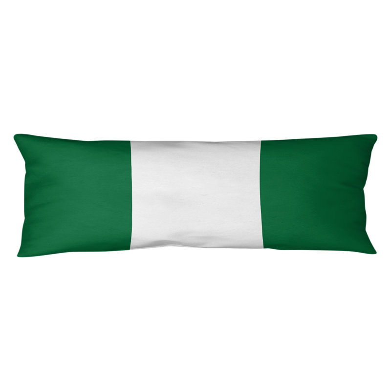Polyester Medium Pillow, Green/White, Philadelphia Football