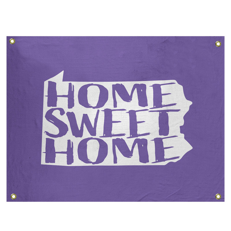 Tapisserie murale en pennsylvanie pour la maison, H 59 po x l 80 po, Mauve
