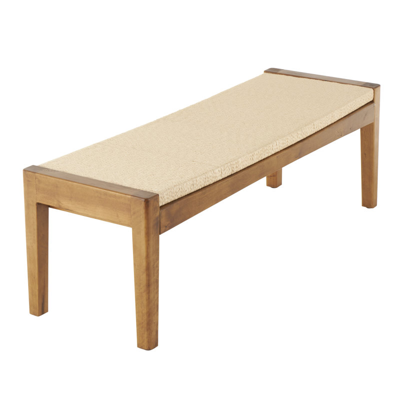 Banc en bois massif
