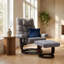 Fauteuil inclinable avec repose-pieds