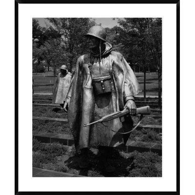 " Stainless-Steel Trooper On "Patrol" At The Korean War Veterans Memorial, Washington, D.C. " by Carol Highsmith