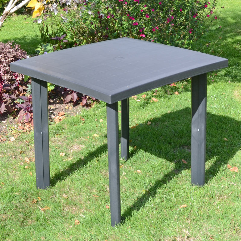 Rapino Square Garden Table, Anthracite