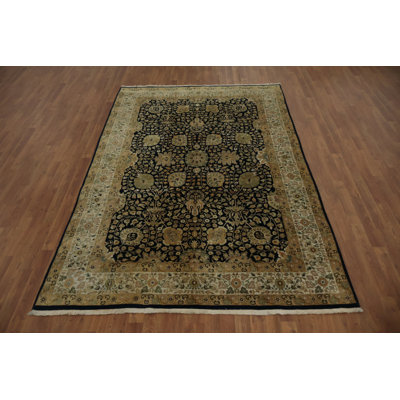Elegant Agra Oriental Area Rug 6x9 for Classic Interiors
